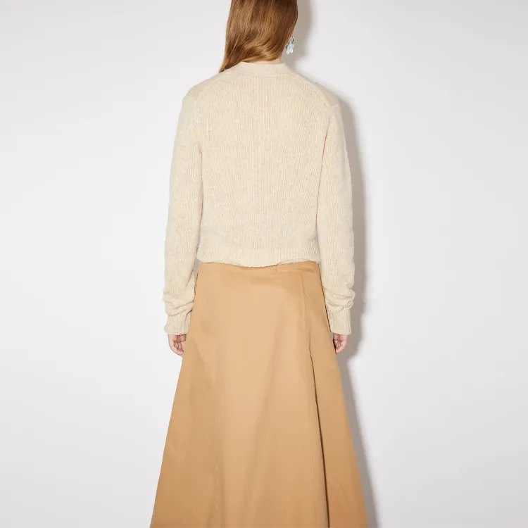 Acne Studios FW21 Sweater Women's Light Yellow-2