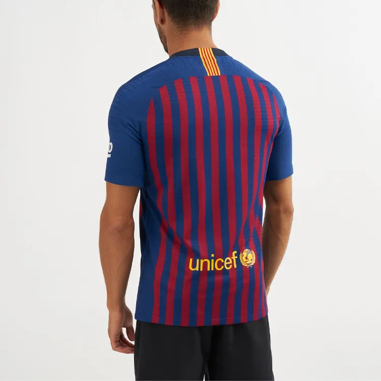 Nike Soccer Jerseys Men Blue-4