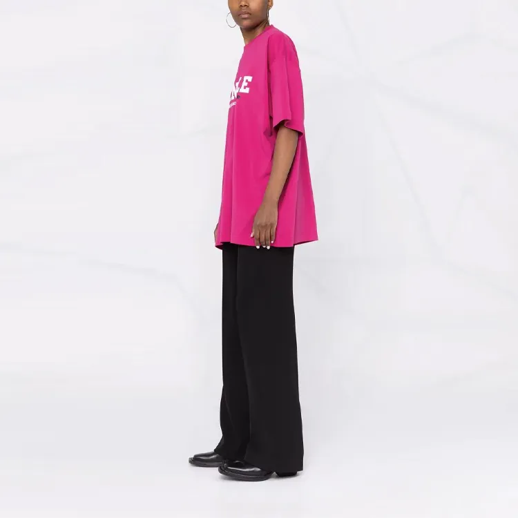 Vetements T Shirts Women's Pink-4