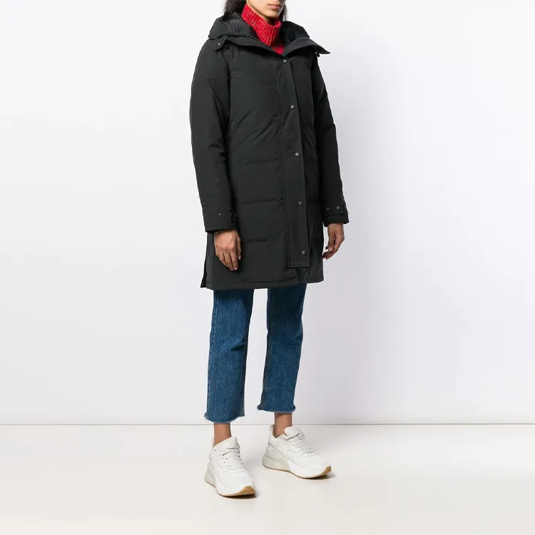 Canada Goose Shelburne Series Down Jackets Women's Black-3