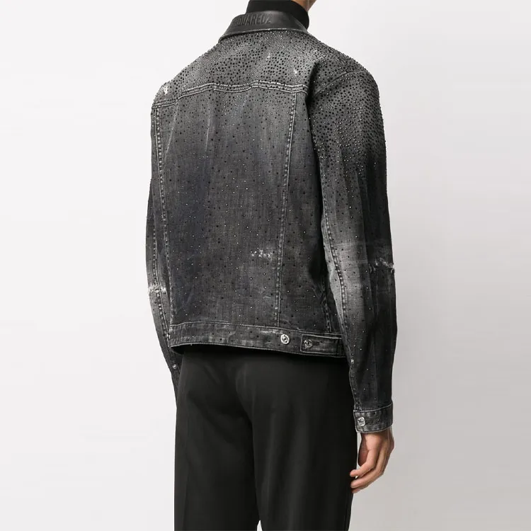 DSQUARED 2 Denim Jacket Men's Black-2