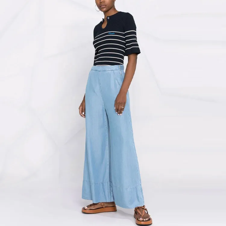PINKO Slim Fit Sweater Women's Blue-3
