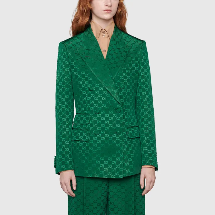 GUCCI Business Suits Women's Emerald Green-3