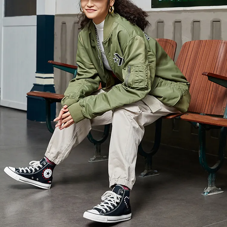 Converse Jackets Unisex Green-6