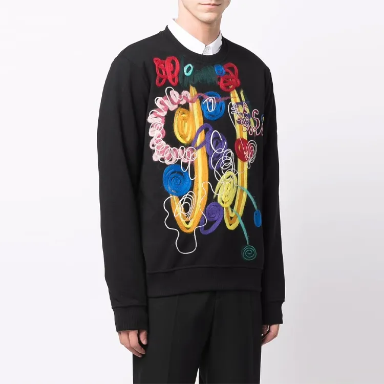 FENDI Sweatshirts Men Black-1