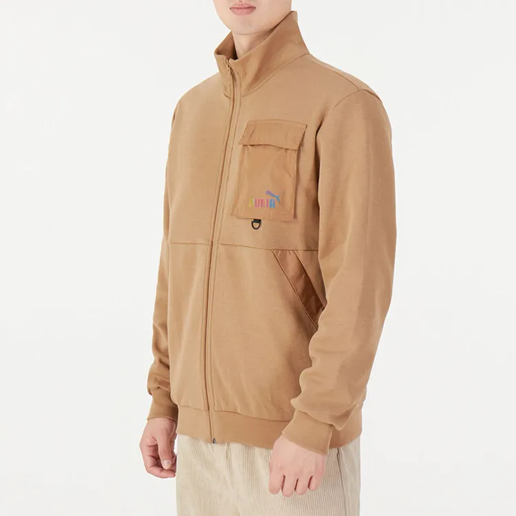 PUMA Jackets Unisex Khaki-3