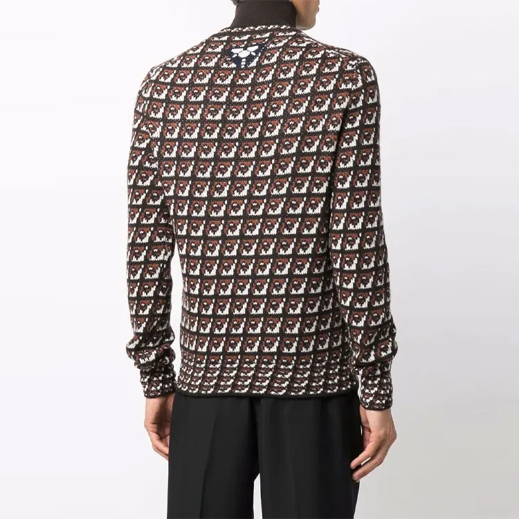 PRADA Cashmere Sweaters Men Brown-3