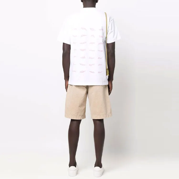 Jacquemus Le T shirt Vague Print Wave Logo T shirt-1