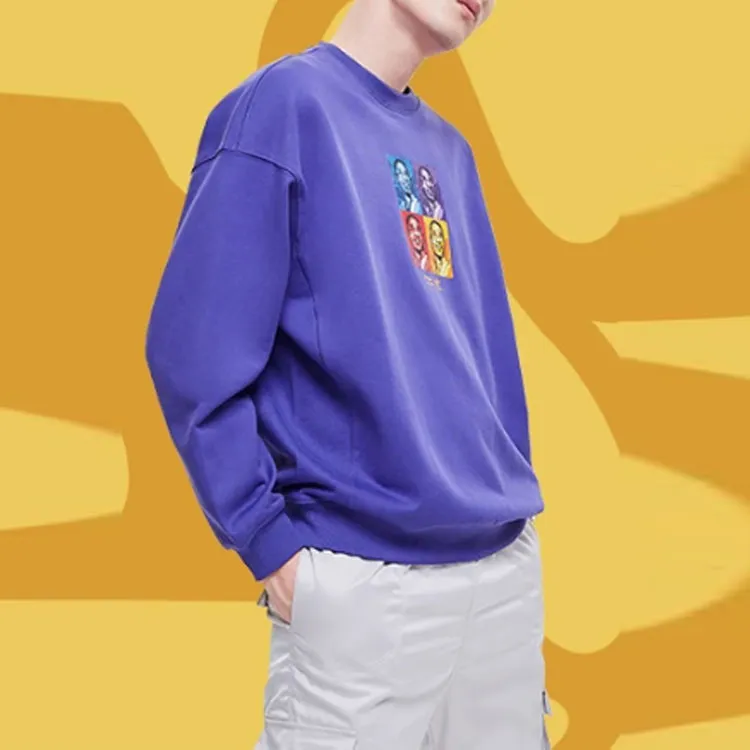 LiNing Sports Fashion Collection Sweatshirt Men's Freedom Purple-4