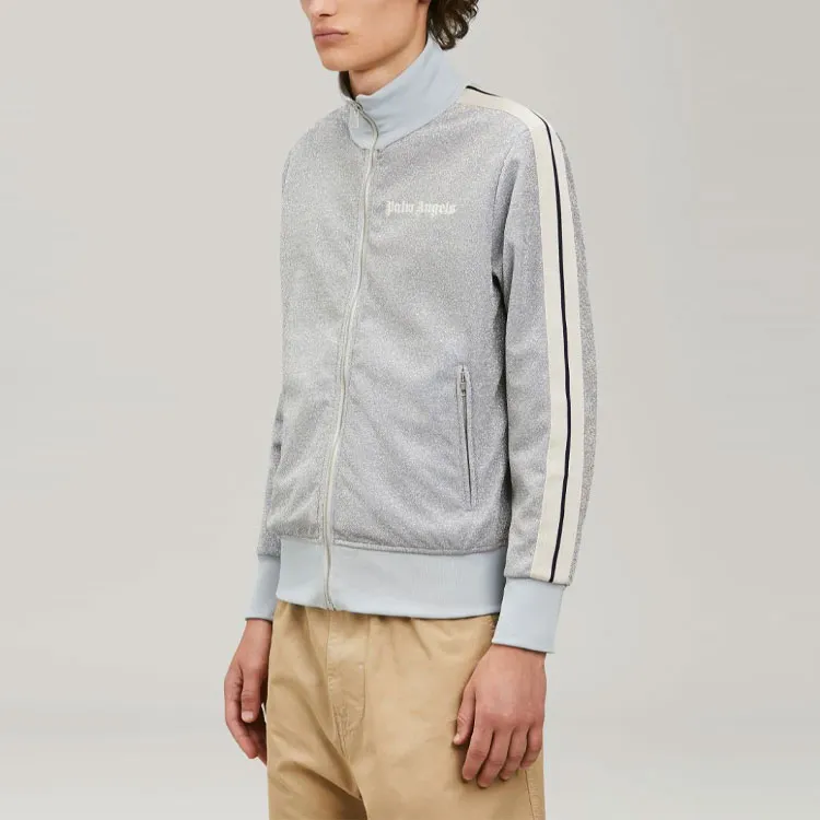 PALM ANGELS Lurex Track Jacket-1