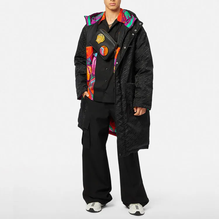 VERSACE Shirts Men Black-1