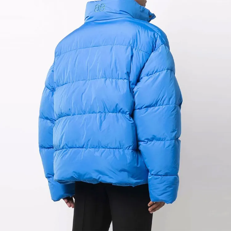 Balenciaga SS22 Down Jacket Loose Fit Men's Blue-2