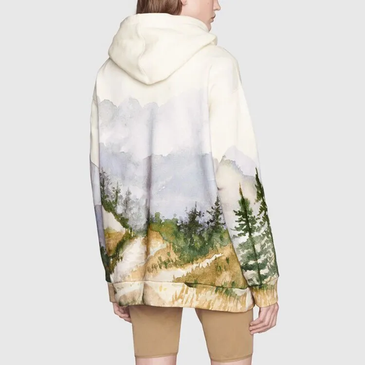 GUCCI X The North Face Sweatshirt Trail Print-4