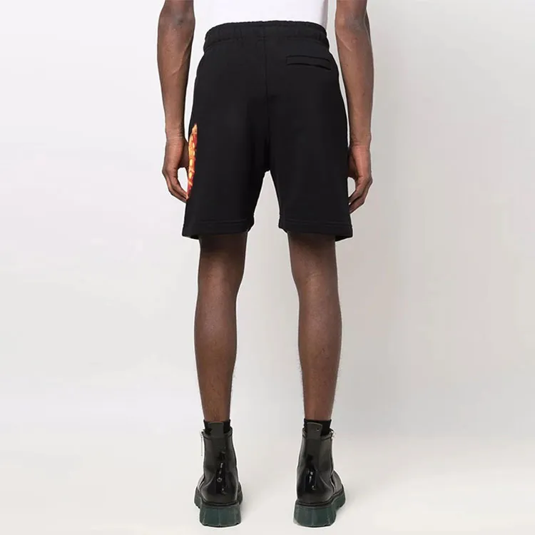 Misbhv Flame-print Shorts-3