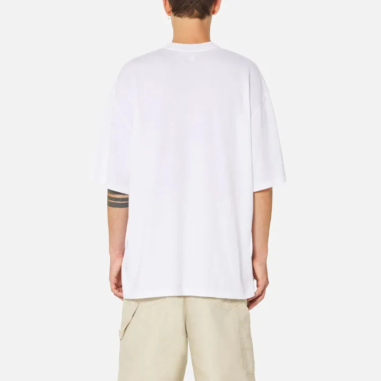 AMI Logo Printed Crewneck T-Shirt-2