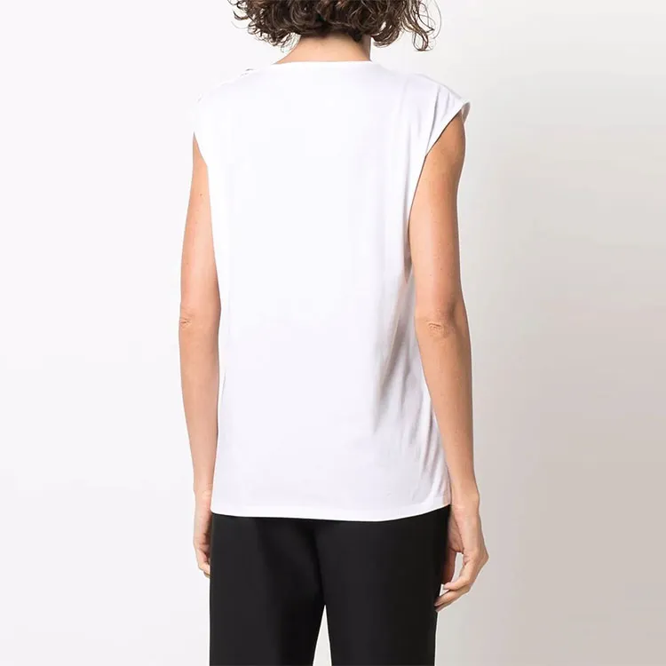 BALMAIN Button Embellished Tank Top-2