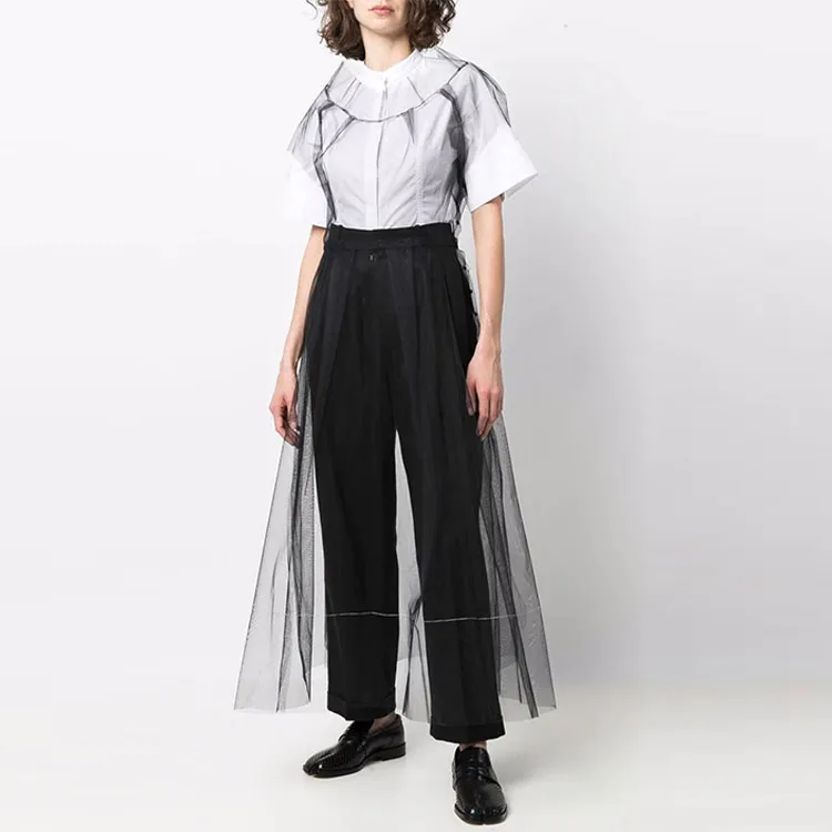 Maison Margiela Sheer Tulle Dress-1