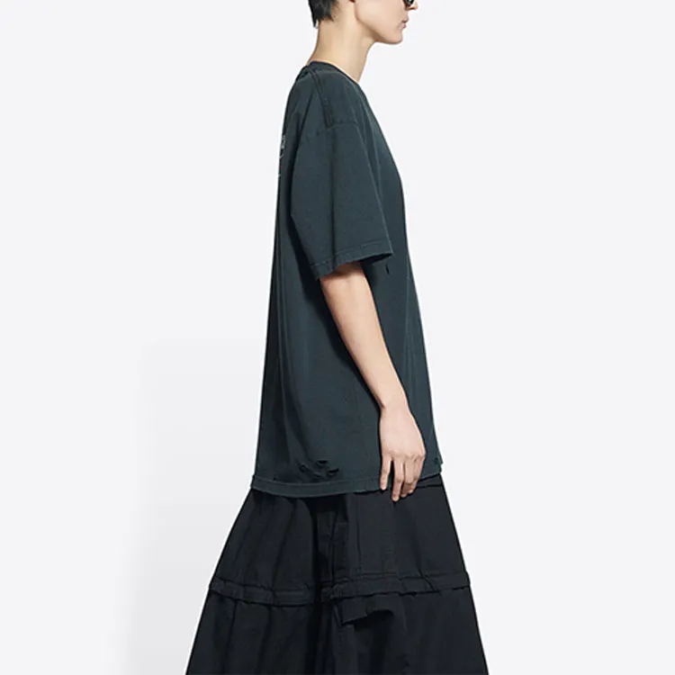Balenciaga T Shirt Women's Black-5