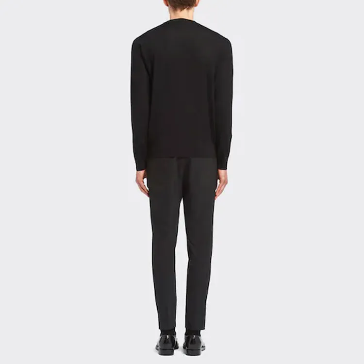 PRADA Sweaters Men Black-2