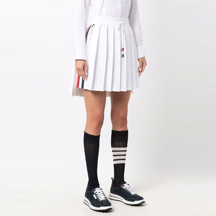 THOM BROWNE· SS22 Casual Short Skirts Women's White-2