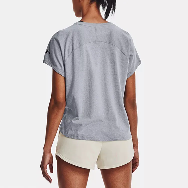Under Armour T Shirt Women's Light Gray-4