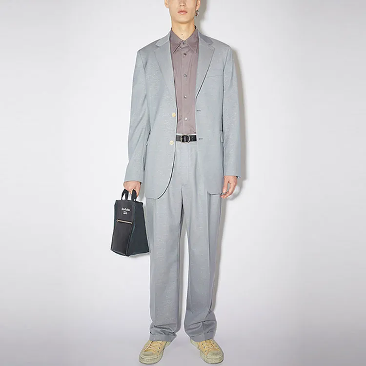 Acne Studios Business Suits Men Blue-2
