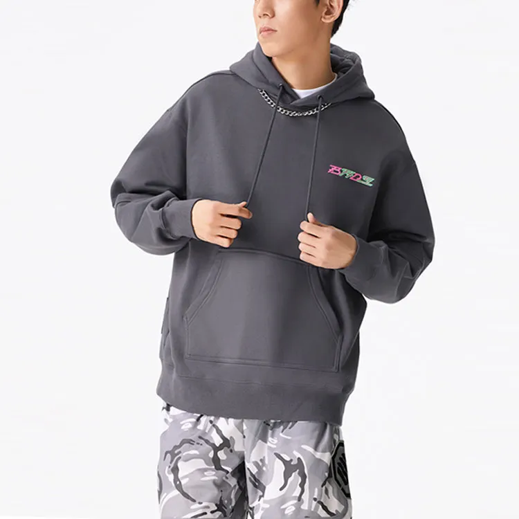 LINING Badfive Sweatshirts Unisex Surface Gray-4