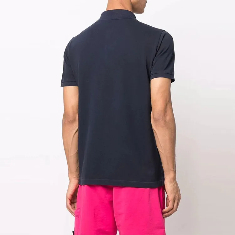 STONE ISLAND Polo Shirts Men Dark Blue-2