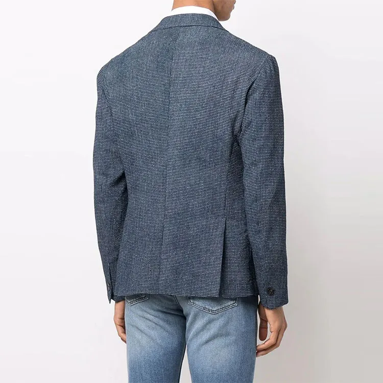 EMPORIO ARMANI SS22 Business Suits Coats Men's Blue-2