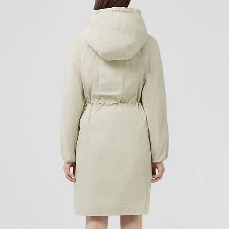 Burberry SS22 Trench Coat Women's Light Turquoise-1