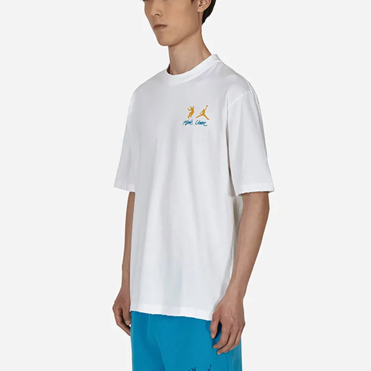 Union X Jordan 「Future Is Now」 T Shirts Men White-3