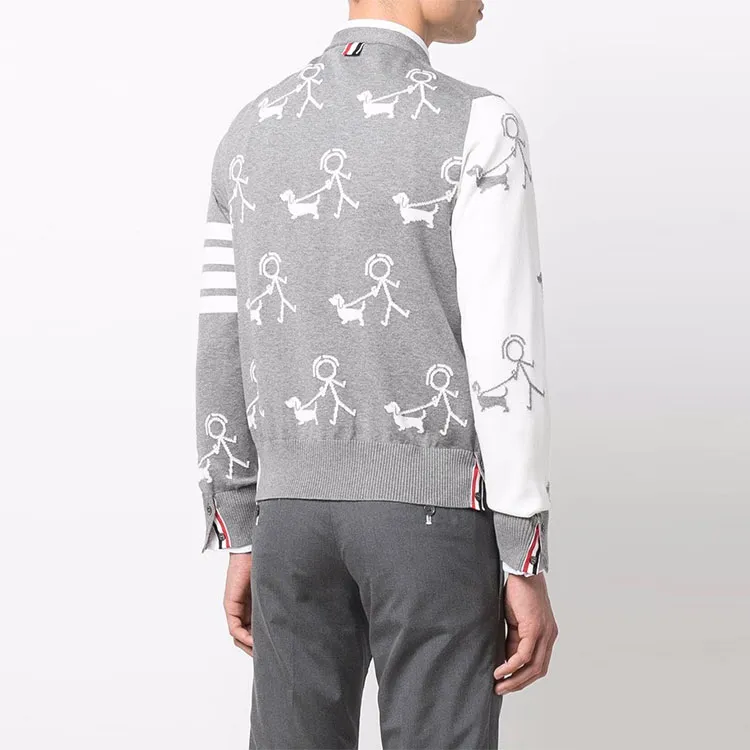 THOM BROWNE· SS22 Knitwear Men's Gray-2