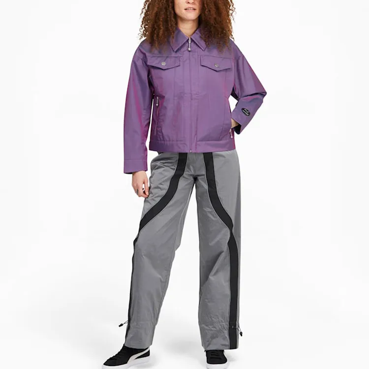 PUMA Pronounce X Woven Jacket Women's Violet-4