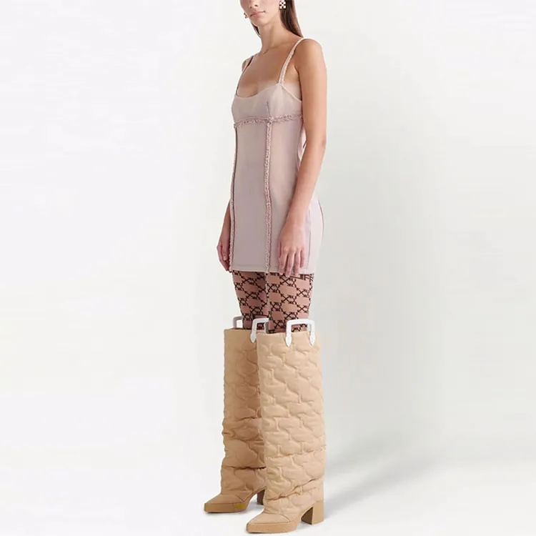 OFF WHITE Seam detail Fitted Mini Dress-3