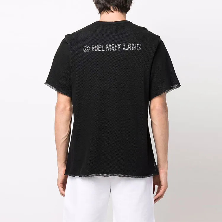 Helmut Lang T-Shirts Men Black-2