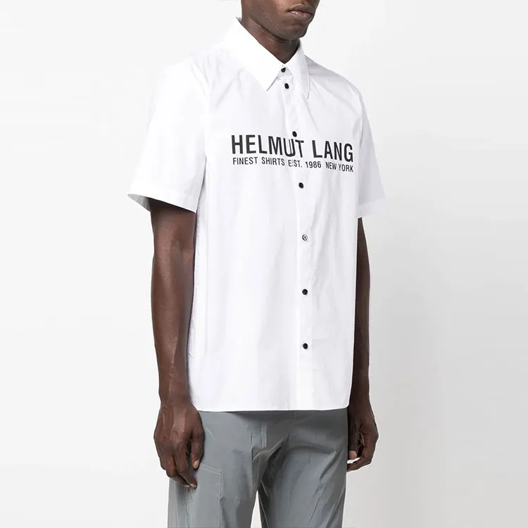 Helmut Lang Shirts Men White-3