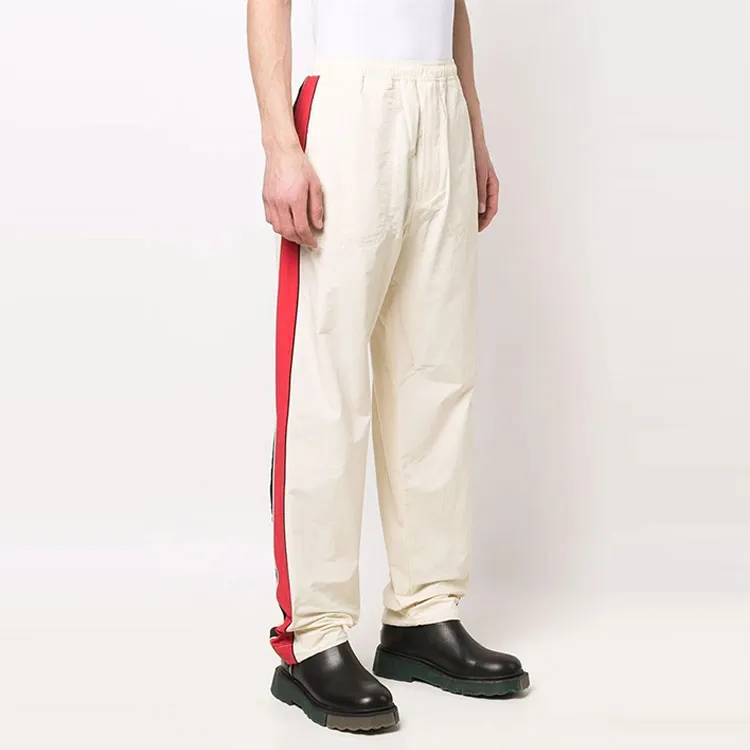 DIESEL Knitted Sports Pants Men's Beige-3
