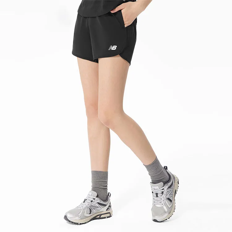New Balance Casual Shorts Women's Black-4