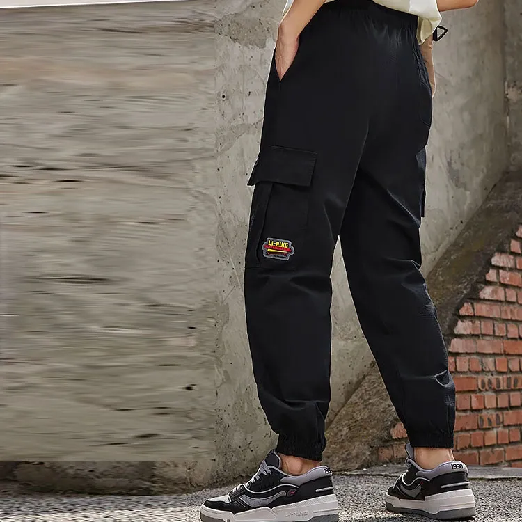 LiNing x MANWEI,LIANMINGKUAN Casual Pants Men's-3
