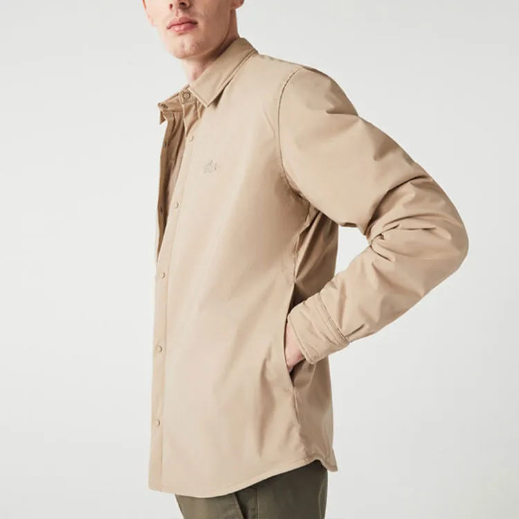 LACOSTE Jackets Men Coffee-2