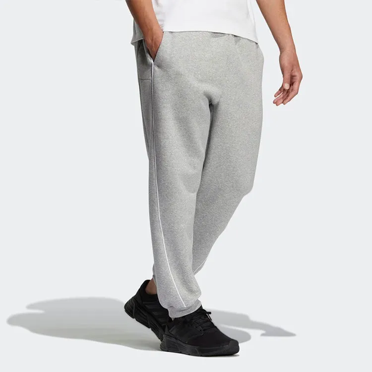 Adidas Knitted Sports Pants Men's Gray-3