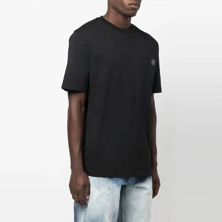 MOSCHINO T Shirts Men Black-3