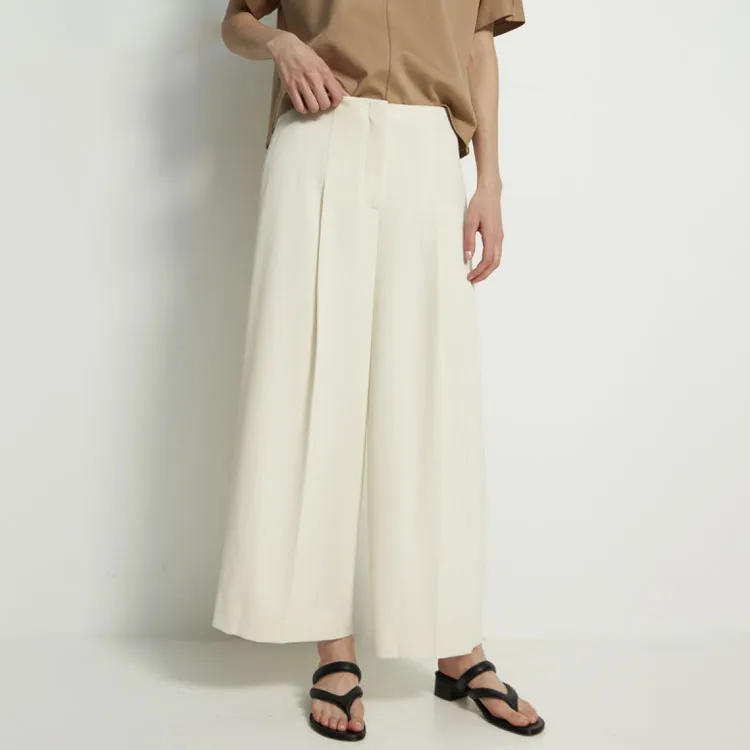 THEORY Casual Pants Women's Ecru-3