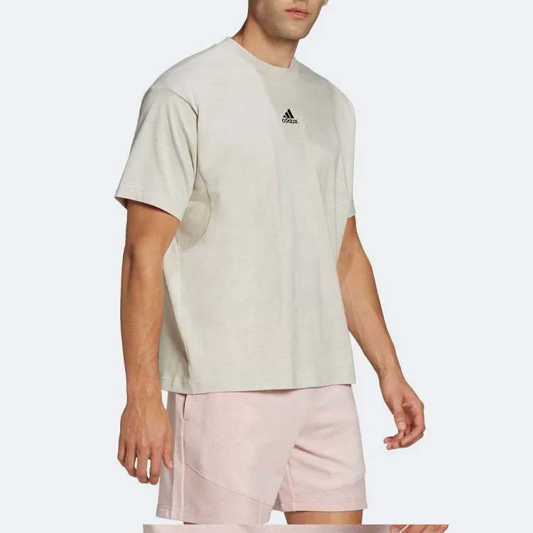 Adidas T-Shirts Men Greige-1