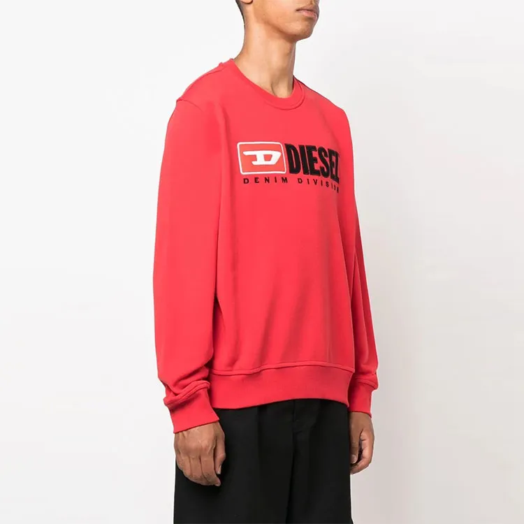 DIESEL Sweatshirts Men Red-2
