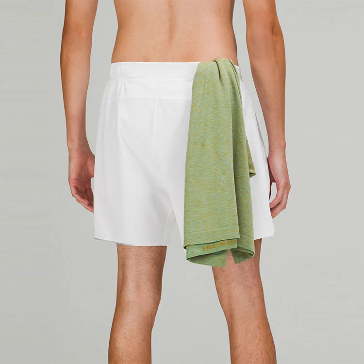 Lululemon Surge Casual Shorts Men White-4