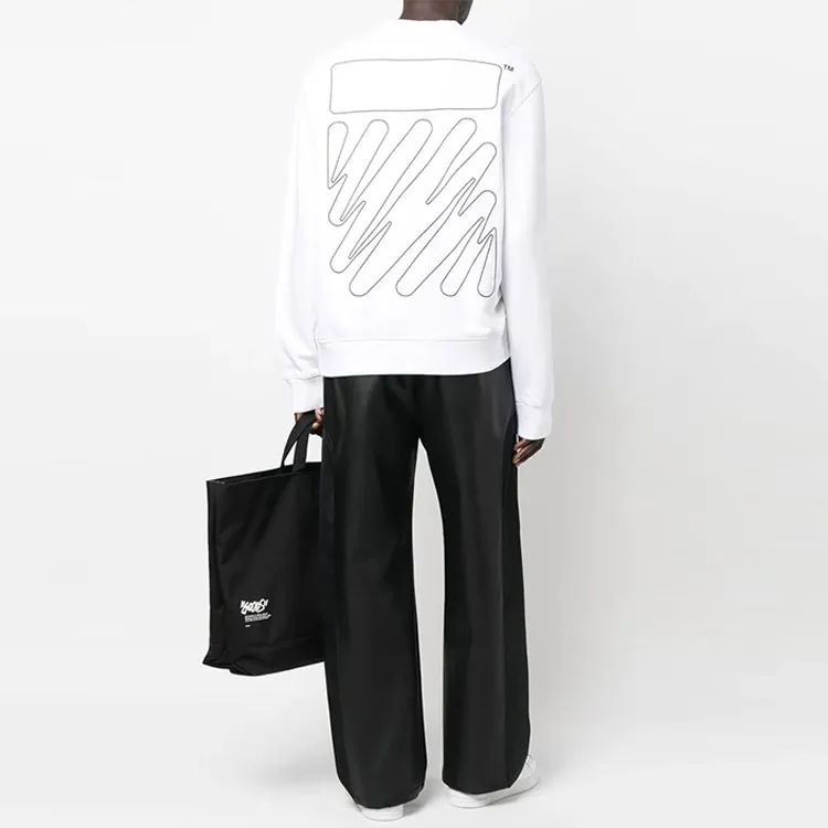 OFF WHITE Sweatshirts Men White-3