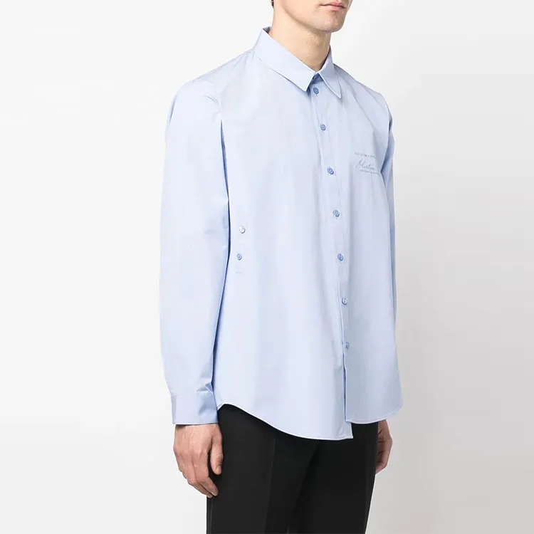 Martine Rose Shirts Men Blue-3