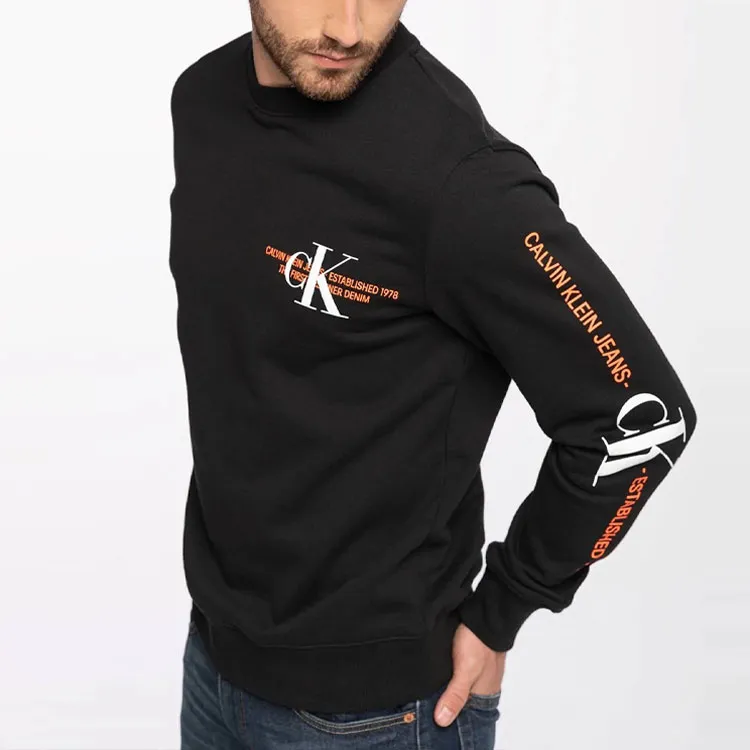 Calvin Klein Sweatshirts Men Black-3