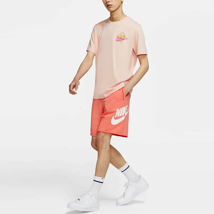 Nike Sports Shorts Men Grass Orange-2
